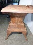 Cast Iron Potbelly Stove No.28 20" Tall, Top Measures 20"×14"