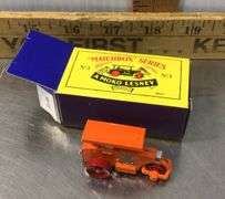 RC Model Car, Vintage Cars, Co-Op No. 3 Tractor, Matchbox Series and Case Tractor