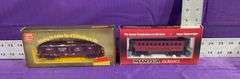 Roundhouse HO Scale National Fruit Products Co. 40' Pickle Car & Mantua Classics 1860 Wooden Passeng