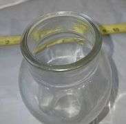 Two Glass Apothecary Candy Jars