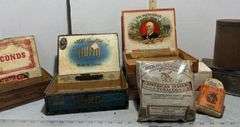 Kentucky Pride Tobacco, Londres Grande, Humo, La Memoria Cigar Boxes & Tobacco Tins