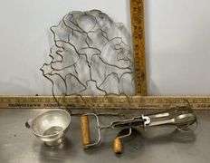 Pots & Pans, Egg Beater, Canning Jar Funnel, All in One Cookie Cutter & More