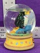 Vintage Pocahontas & John Smith Musical Rotating Snow Globe