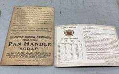General W.S. Harney Indian Gum Cards, Turkish Trophies Cigarettes Cards & Other Advertising Ephemera