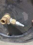 50Ft Retractable Air/Water Hose Reel  w/3/8 Hose