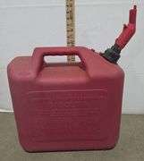 Gas Can, Assorted Sprinker Heads, Razor Dog Lead