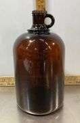 Brown Glass One Gallon Jug