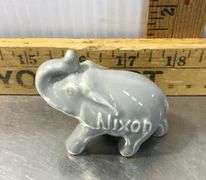 Vintage GOP/Nixon Pottery Elephant