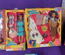 Legends of Yesteryear Indian Braves, Princesses, Pocahontas Doll, Watch & Book