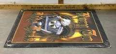 Born To Ride Free Metal Sign