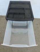 2 Drawer Cart on Wheels, 3 Drawer Colorful Cart