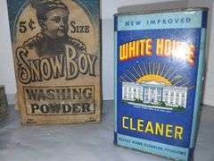 Gold Dust, Snowboy, & Other Vintage Washing Powders