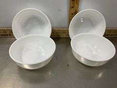 Corelle White Dishes 4 Dinner Plates, 4 Cereal Bowls, 4 Soup Bowls & Lunch Box Tableware
