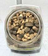 Glass Cookie Jar Containing Various Sizes of Corks