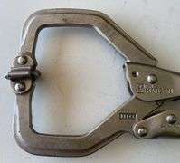 Vise Grip & CH Hanson Locking C-Clamp.