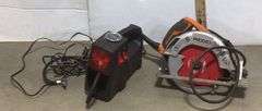 RIGID Circular Saw and Tire Inflator