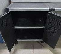 5 Piece Garage Workstation with 2 Upper Cabinets