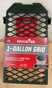 Wooster 1Gallon Grid, Sherlock Mini Pro Roller Cage & Zip Trim Roller Refills(New)