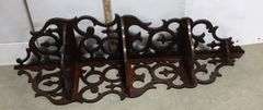 Antique Art Nouveau Corner Wall Shelf