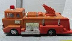 Marx Fire Trucks, Bulldozer, Playart Toy Fire Truck & Other Toys