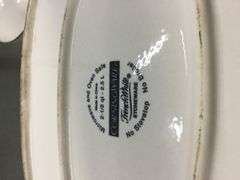 Corning Ware Baking Dishes With PYREX Lids, 2 Fire-King Bowls and 4 Amber Colored Glasses