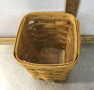 Longaberger Basket With Insert
