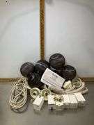 Sunsetter Large Patio Lights, Bulbs & Instructions (plastic shades)