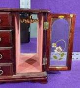 4 Drawer Wood Jewelry Box