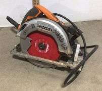 RIGID Circular Saw and Tire Inflator