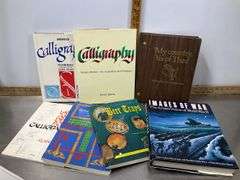 Whole Shelf-Books, Cassettes, Noah Chair, Towels, Lamp, Lazy Susan Catchall, Frames & Much More