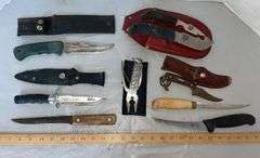 Nice Variety of Hunting Knives & Utility Knife