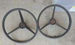 Tote of Miscellaneous  Steering Wheels ans Shafts