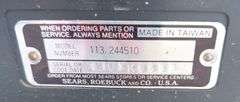 Sears Craftsman 10" Direct Drive Band Saw