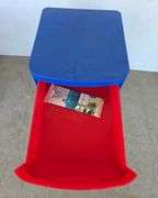 2 Drawer Cart on Wheels, 3 Drawer Colorful Cart