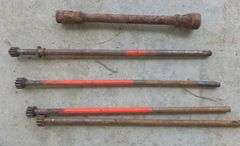 Tote of Miscellaneous  Steering Wheels ans Shafts