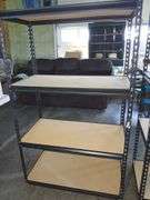 Four Tiered Shelving Unit (36"×18"×60")
