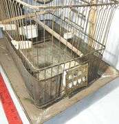 1920's Hendryx Brass Bird Cage