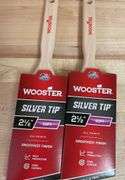 Wooster Silver Tip 2 1/2” Angled Soft Paint  Brushes(New)