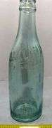 Oakland Pontiac Green Glass Bottle & Orange Crush Soda Glass Bottle