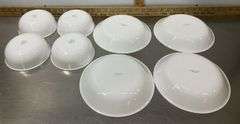 Corelle White Dishes 4 Dinner Plates, 4 Cereal Bowls, 4 Soup Bowls & Lunch Box Tableware