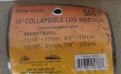 Torque Wrench, 14" Collapsible Wrench, Straps, Weed Wacker String