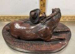 Limited Edition Sculpture Titled “Lady and Her Firstborn” By J Largo