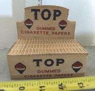 TOP Gummed Cigarette Rolling Papers (Full Box - 23 Booklets)