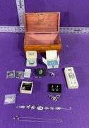 Lane Ceder Box & Collection of Jewelry