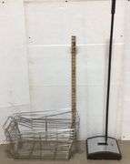 Bissel Sweeper Vac and Metal Wire Baskets