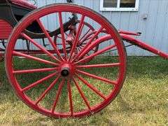 Horse Drawn Two Bench 76” X 38” Buggy