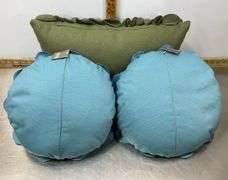 JWH Throw Pillows with Tags