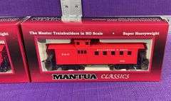 Pair of Mantua Classics HO B&O Old Time OT Wood Caboose Baltimore & Ohio