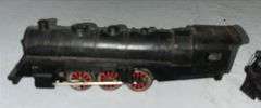 Lionel HO Train Engine #6096, Three Coal Tenders & Marx Toy Handcart