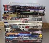 Box of DVDs